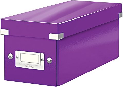 Leitz Click & Store WOW CD Aufbewahrungsbox, violett