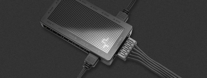 DeepCool SC700 LED kontroler, sterowanie fotoelektryczne 11-krotny