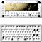 Akko ACR Pro 75 RGB, 75% Układ Barebone klawiatura, akryl biały przeźroczysty, ANSI Vorschaubild