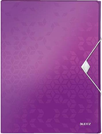 Leitz WOW Ablagebox A4, violett