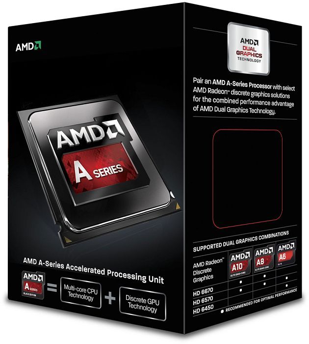 AMD A10-6800K, 4C/4T, 4.10-4.40GHz, boxed