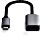 Satechi USB-A 3.0 [gniazdko] na USB-C 3.0 [wtyczka] kabel przejściówka, space gray (ST-UCATCM)