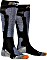 X-Bionic Carve Silver 4.0 skarpety narciarskie black/blue melange (XS-SS47W19U-B037)