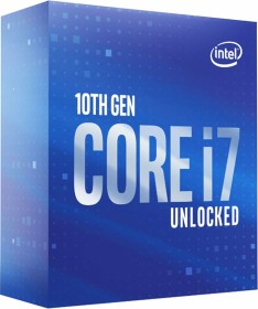 Bild Intel Core i7-10700K, 8C/16T, 3.80-5.10GHz, boxed ohne Kühler (BX8070110700K)