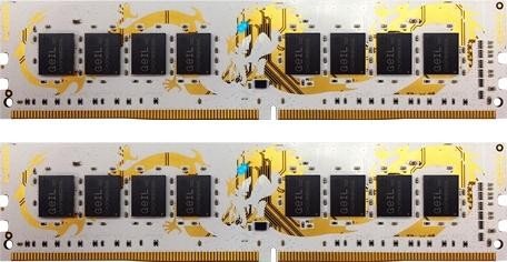 GeIL Dragon RAM czarny DIMM Kit 16GB, DDR4-2666, CL15-17-17-36