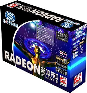 Sapphire Atlantis Radeon 9600 Pro, 128MB DDR, DVI, TV-out, bulk/lite retail