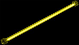 Sharkoon Luminous żółty Kit 2in1 [lampa neonowa/CCF]