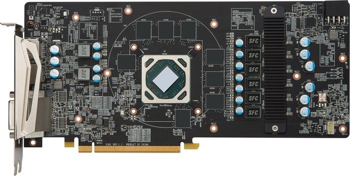 MSI Radeon RX 480 Armor 8G OC, 8GB GDDR5, DVI, 2x HDMI, 2x DP