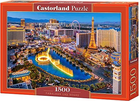 Puzzle Fabulous Las Vegas 1500 Castorland C-151882 for sale online 