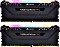 Corsair Vengeance RGB PRO schwarz DIMM Kit 32GB, DDR4-3200, CL16-18-18-36 (CMW32GX4M2C3200C16)
