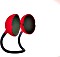 Yamazoki Moktak Pro Bluetooth Speaker czerwony