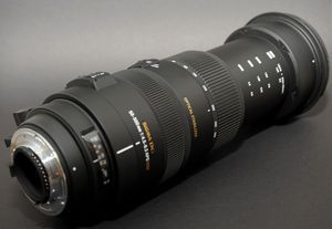 Sigma AF 50-500mm 4.5-6.3 DG APO OS HSM für Sony A schwarz