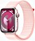 Apple Watch Series 9 (GPS) 45mm Aluminium rosé mit Sport Loop hellrosa (MR9J3QF)