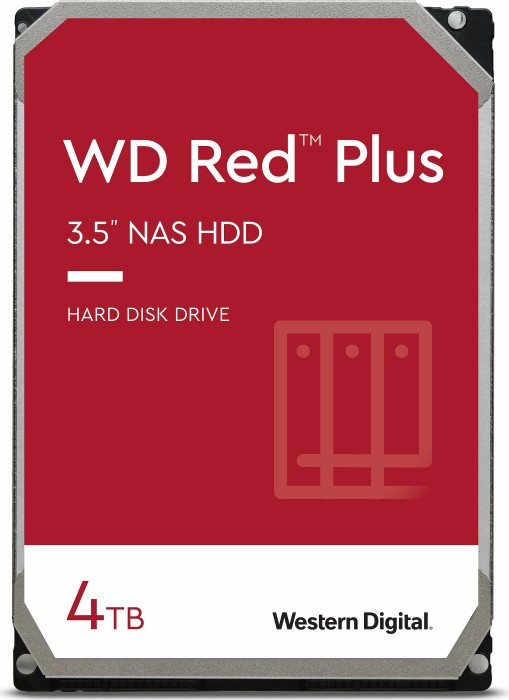 Western Digital WD Red Plus 4TB, SATA 6Gb/s