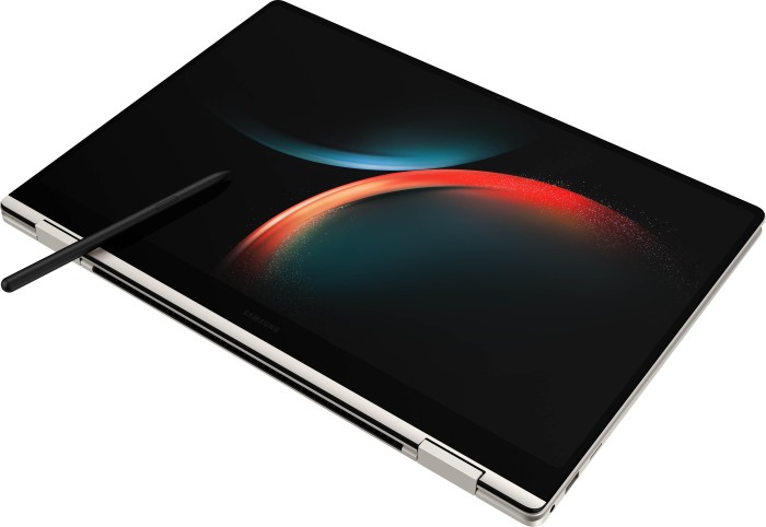 Samsung Galaxy Book3 Pro 360, beżowy, Core i7-1360P, 16GB RAM, 1TB SSD, DE