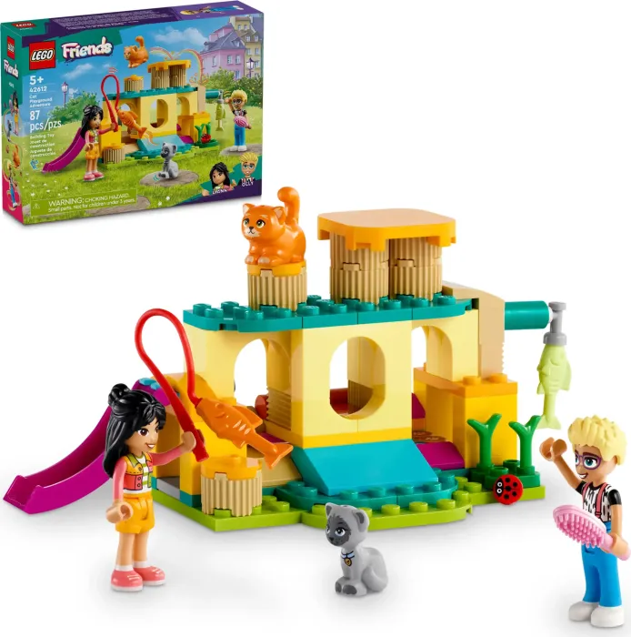 Lego Friends Abenteuer auf dem Katzenspielplatz 42612