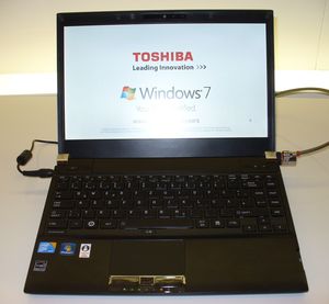 Toshiba Portege R700-17Z, Core i3-370M, 2GB RAM, 320GB HDD, UMTS, UK