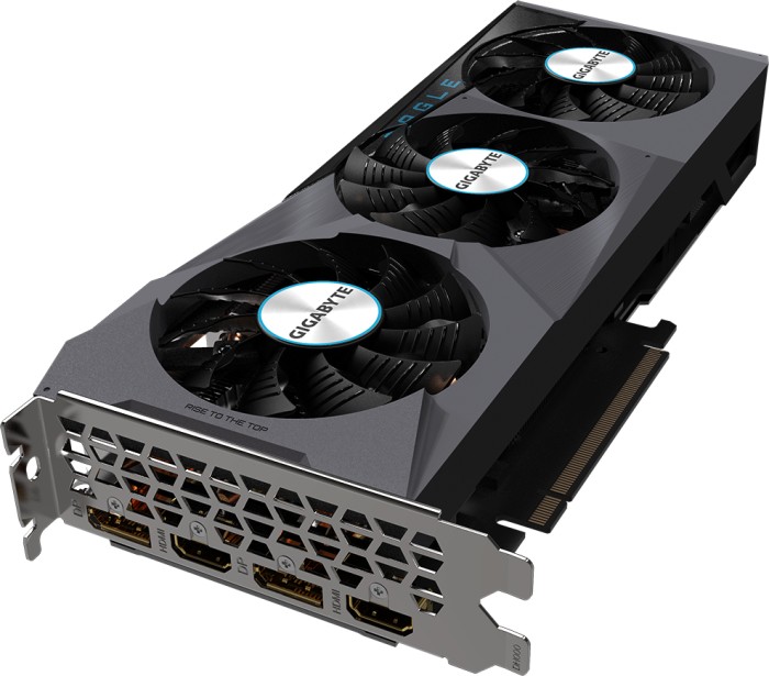GIGABYTE GeForce RTX 3070 Eagle OC 8G (Rev. 2.0) (LHR), 8GB GDDR6, 2x HDMI, 2x DP