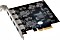 Sonnet Allegro Pro, 4x USB-A 3.1, PCIe 2.0 x4 (USB3-PRO-4P10-E)