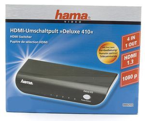 Hama Deluxe 410 switch HDMI 4-krotny