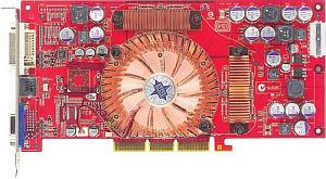 MSI FX5700 Ultra-TD128, GeForceFX 5700 Ultra, 128MB DDR2, DVI, wyjście TV