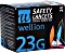 Wellion SafetyLancets 23G Lanzetten, 25 Stück