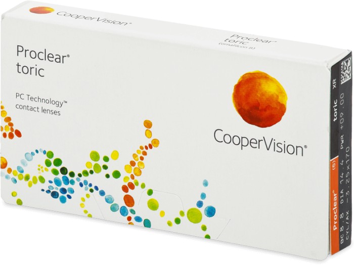 Cooper Vision Proclear toric XR, +6.50 Dioptrien, 6er-Pack
