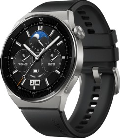 Huawei Watch GT 3 Pro Titanium 46mm Black Fluorelastomer