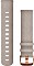 Garmin Schnellwechsel Ersatzarmband 20mm Veloursleder grau (010-12691-07)