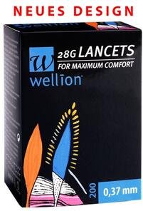 Wellion 28G Lanzetten, 200 Stück