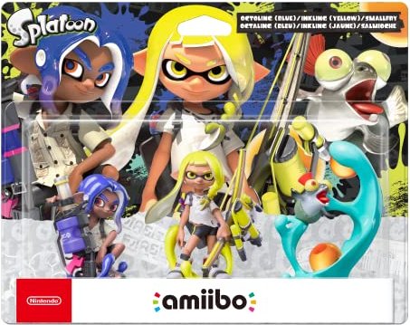 Nintendo amiibo Figuren Splatoon 3er-Pack Collection Inkling, Oktoling & Salmini (Switch/WiiU/3DS)