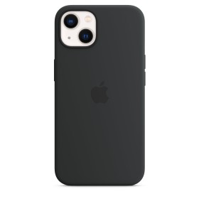 Apple Silikon Case mit MagSafe für iPhone 13 Mitternacht
