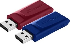 Verbatim Store 'n' Go Slider 32GB, USB-A 2.0, 2er-Pack (49327)