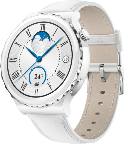 Huawei Watch GT 3 Pro Ceramic 43mm White Leather ab € 265,95 (2024) |  Preisvergleich Geizhals Deutschland