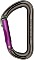 DMM Shadow straight Schnappkarabiner titanium/purple (A301P)