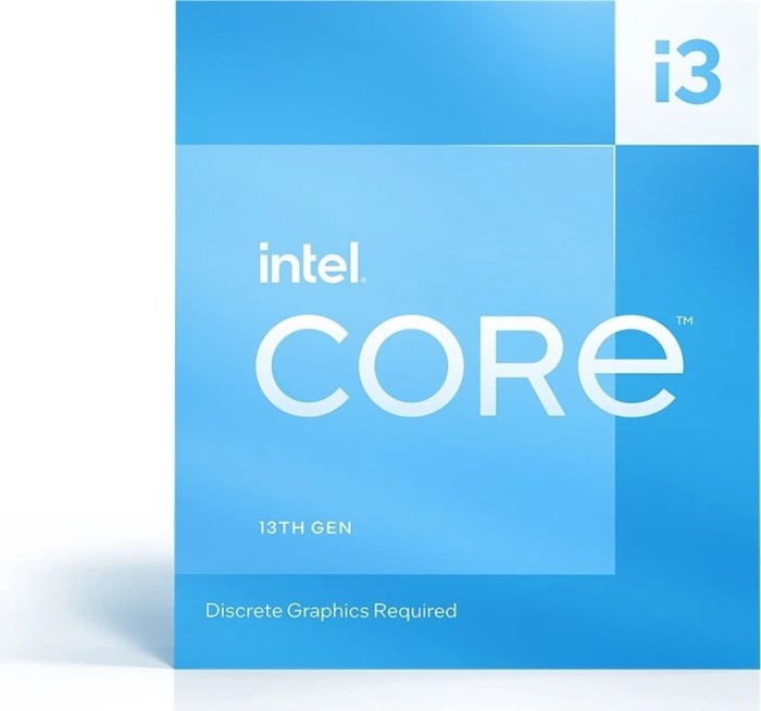 Intel Core i3-13100F, 4C/8T, 3.40-4.50GHz, boxed