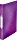 Leitz WOW Ringbuch mit Beschriftungsfeld, violett (42570062)