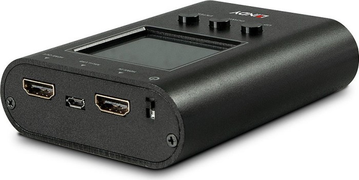 Lindy HDMI 2.0 18G Signal Analyser und Generator, Kabeltester