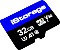 iPamięć masowa microSDHC 32GB, UHS-I U3, A1, Class 10, sztuk 3 (IS-MSD-3-32)