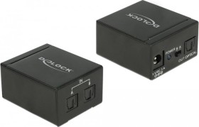 DeLOCK switch 2x TOSLINK in to 1x TOSLINK out (18767)