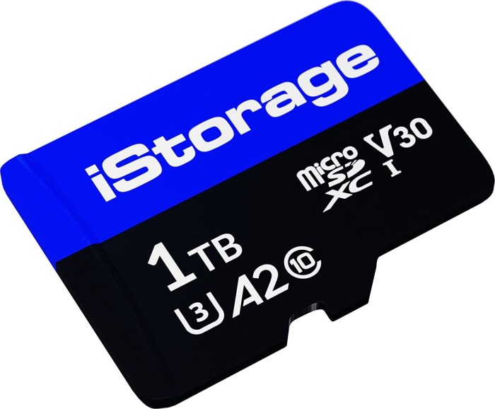 iPamięć masowa microSDXC 1TB, UHS-I U3, A2, Class 10, sztuk 3