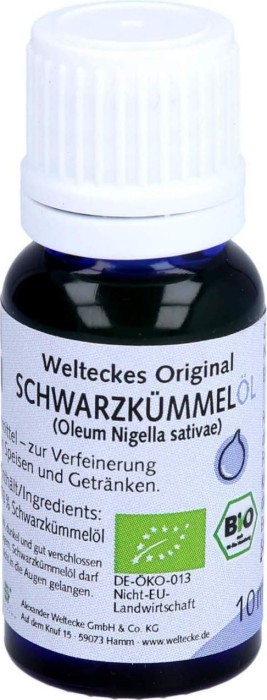 Weltecke Bio Schwarzkümmelöl, 10ml