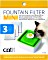 Catit double wirkender mini replacement filter for drinking fountain with flower 1.5l (44005)
