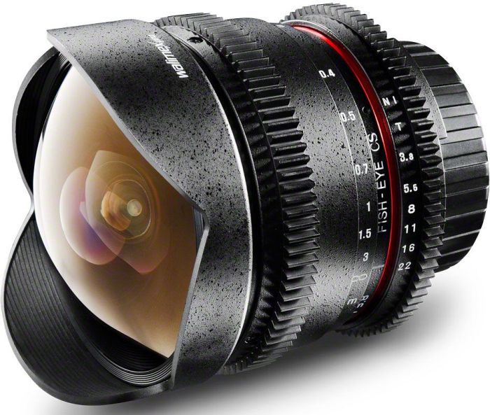 walimex pro 8/3,1 Fish-Eye Objektiv VCSC für Sony E schwarz 