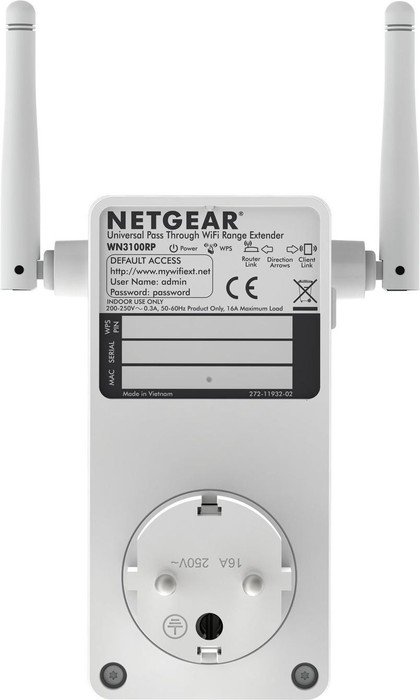 Netgear Wi-Fi Range extender WN3100RP