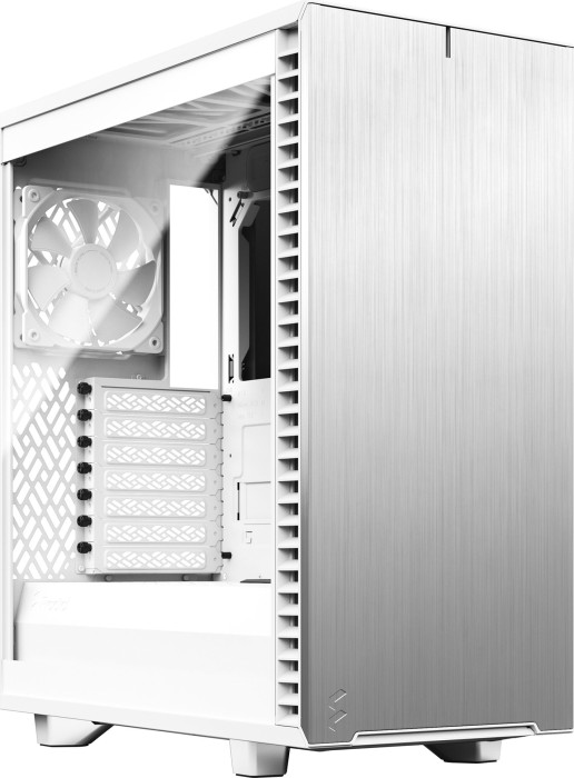 Fractal Design Define 7 Compact White TG Light Tint, Glasfenster, schallgedämmt
