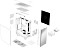 Fractal Design Define 7 Compact White TG Light Tint, szklane okno, wyciszenie Vorschaubild