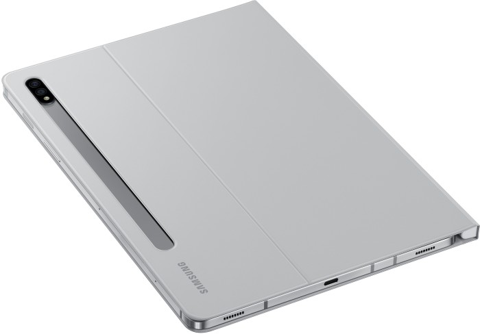 Samsung EF-BT630 Book Cover für Galaxy Tab S7, Light Gray