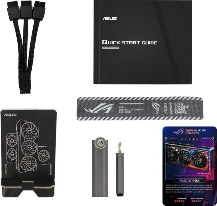 ASUS ROG Strix GeForce RTX 4070 Ti OC, ROG-STRIX-RTX4070TI-O12G-GAMING, 12GB GDDR6X, 2x HDMI, 3x DP