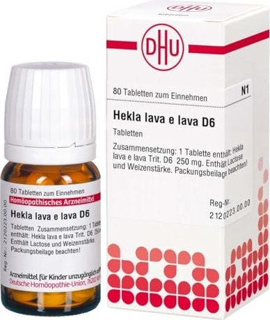 DHU Hekla lava e lava D6 Tabletten